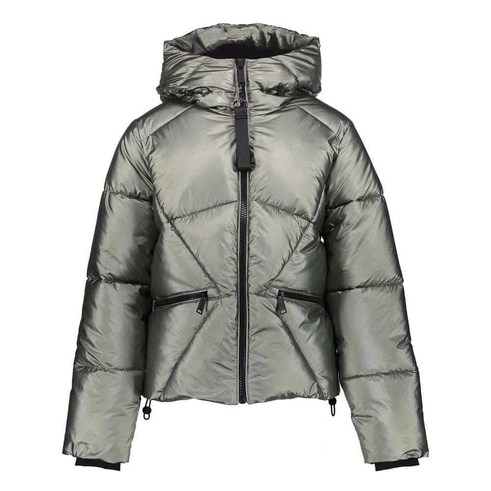 Jacket metallic boxy Groen Jacket metallic boxy Groen
