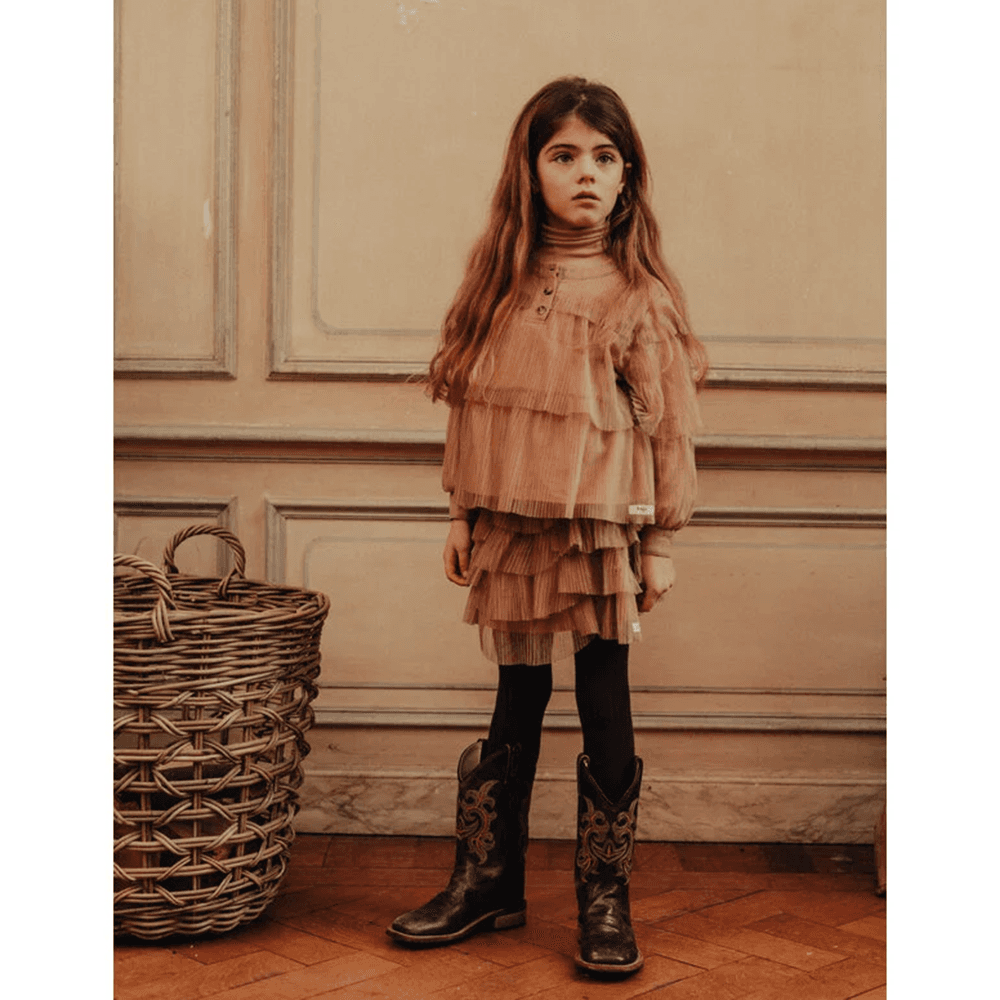 Meyrin Blouse Tule Zand Meyrin Blouse Tule Zand