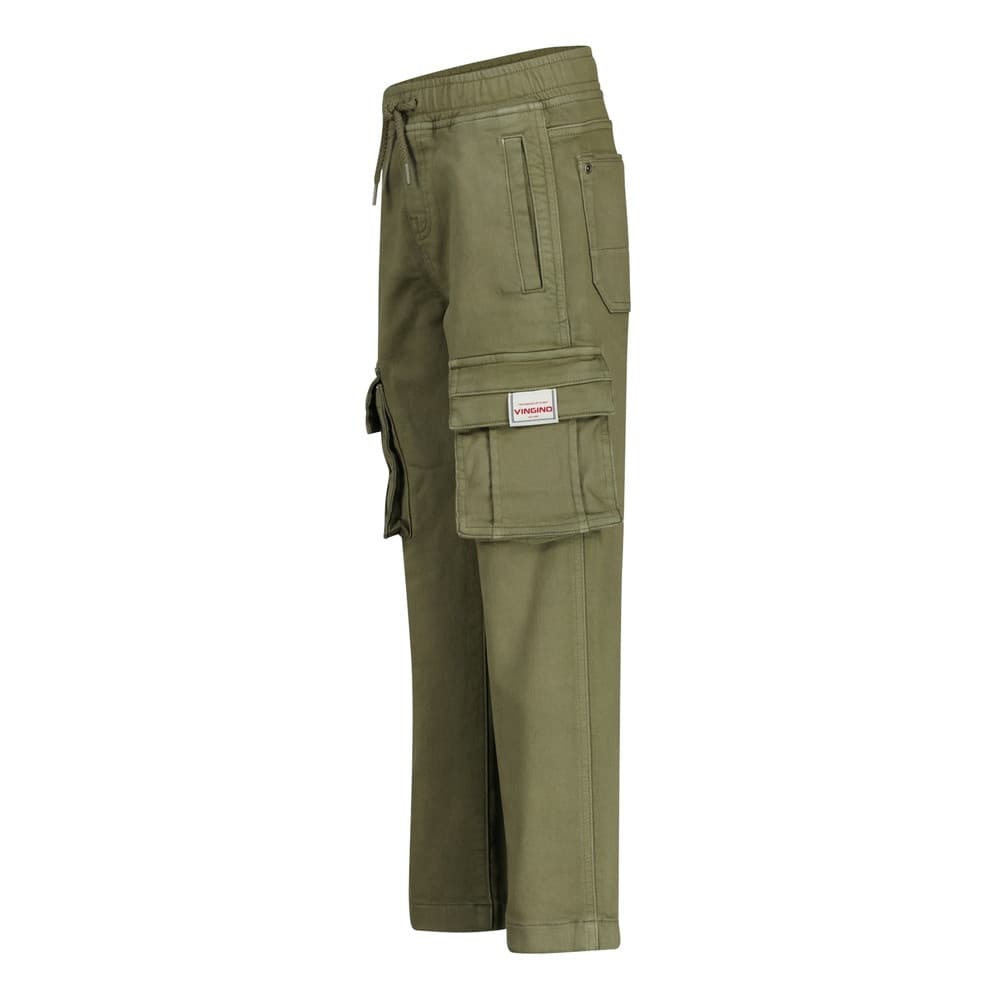 Claudio Worker Loose Fit Cargo Pants Groen Claudio Worker Loose Fit Cargo Pants Groen