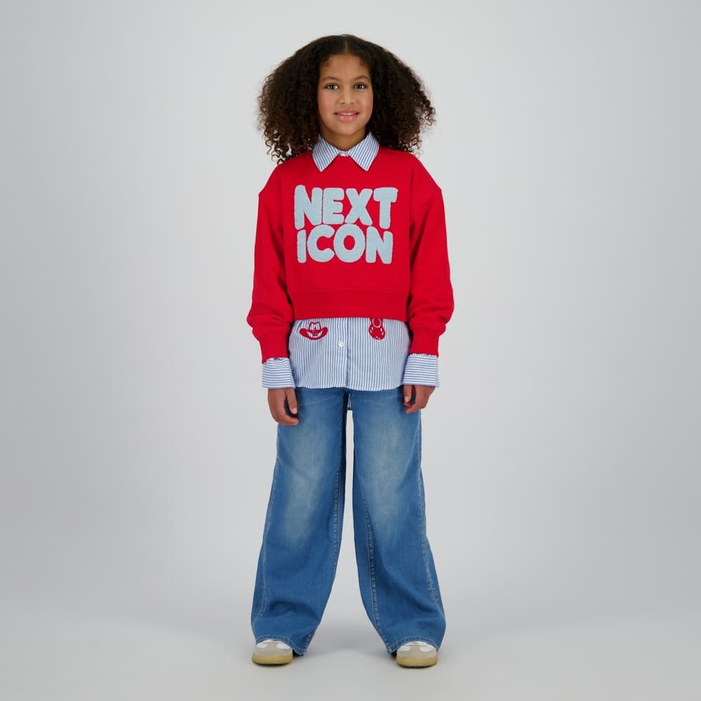 Nomee Sweater Icon Rood Nomee Sweater Icon Rood