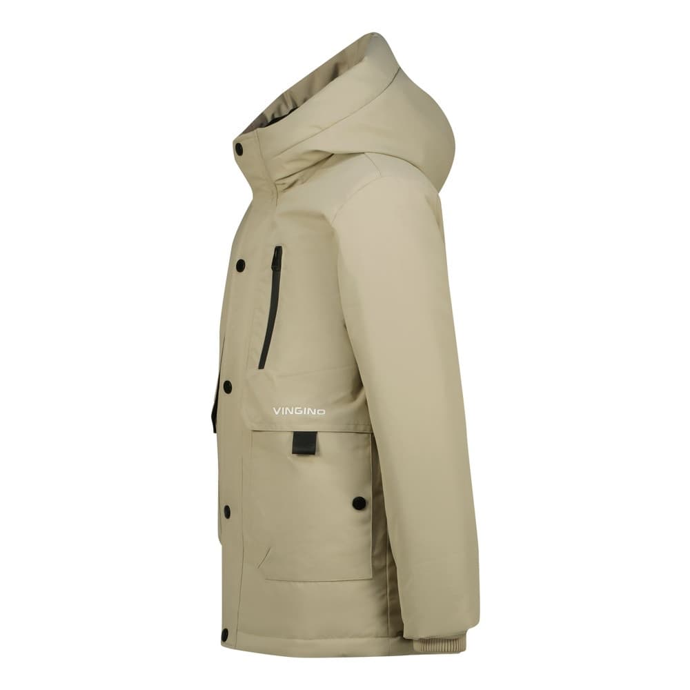 Tharpa Parka Jacket Beige Tharpa Parka Jacket Beige