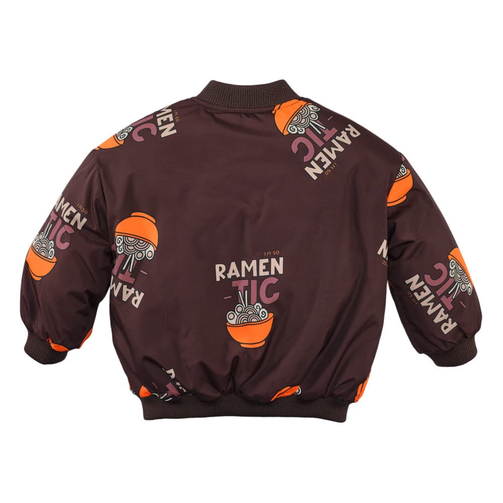 Camiel Mini Jacket Allover Bruin 1 Camiel Mini Jacket Allover Bruin 1