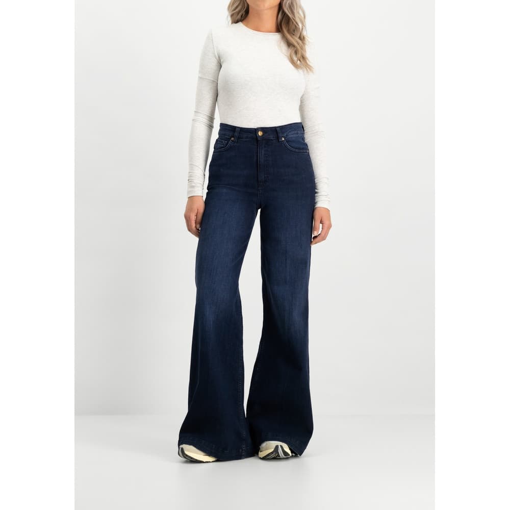 PALMER WIDE LEG DNM Blauw PALMER WIDE LEG DNM Blauw