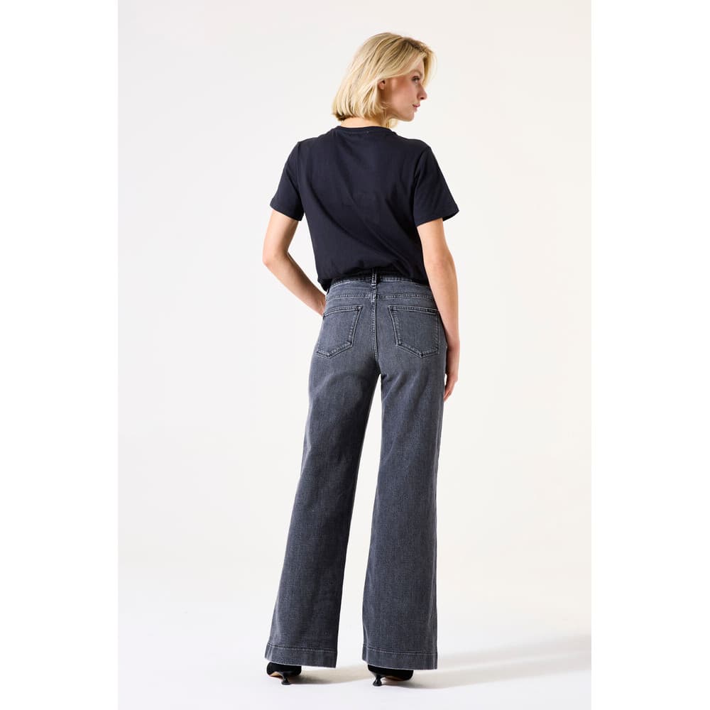 I50201 Ladies T-shirt ss Antraciet I50201 Ladies T-shirt ss Antraciet