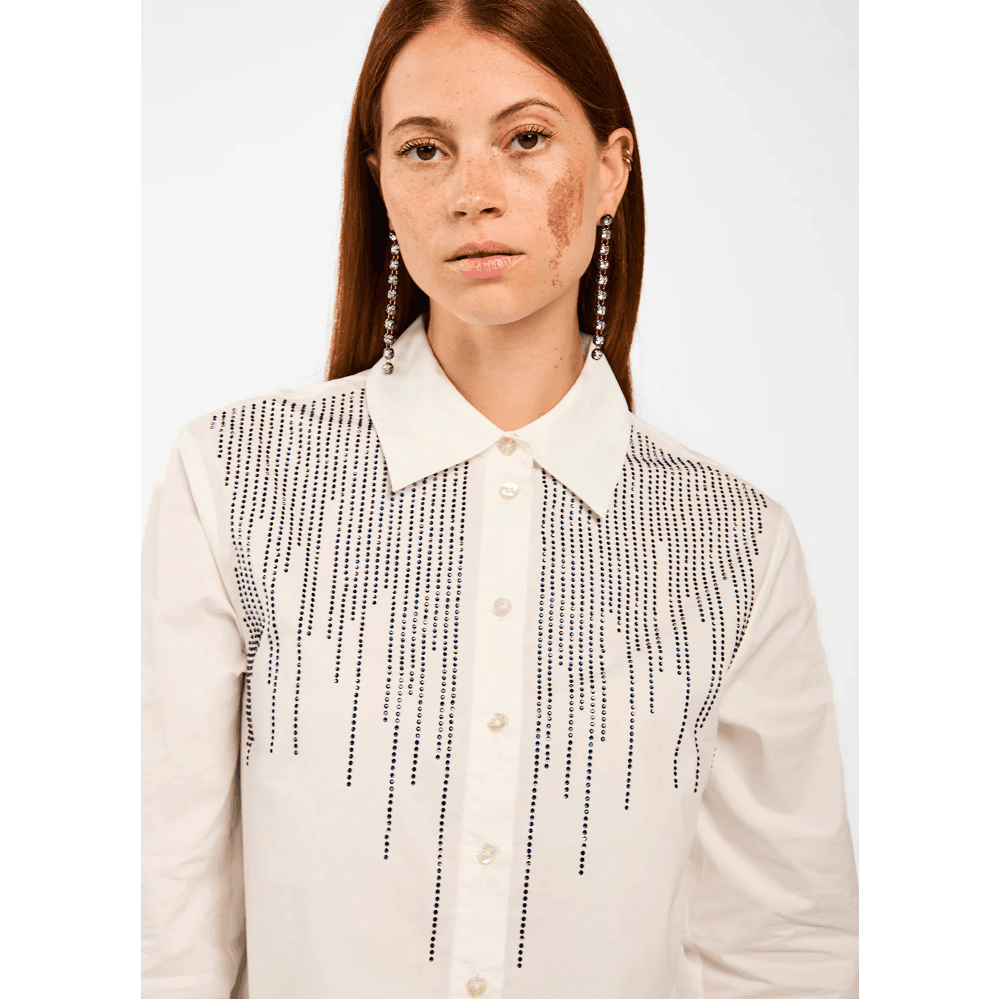 JOAN STRASS Blouse CO 520 Wit 1 JOAN STRASS Blouse CO 520 Wit 1