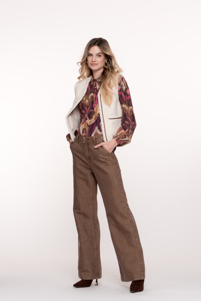 Jeans flair Camel Jeans flair Camel