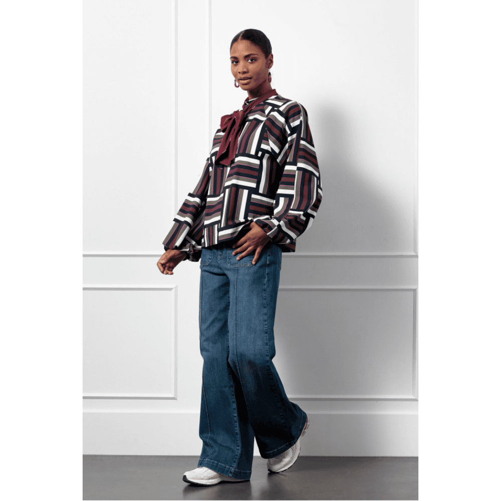 Melanie denim trousers Blauw Melanie denim trousers Blauw