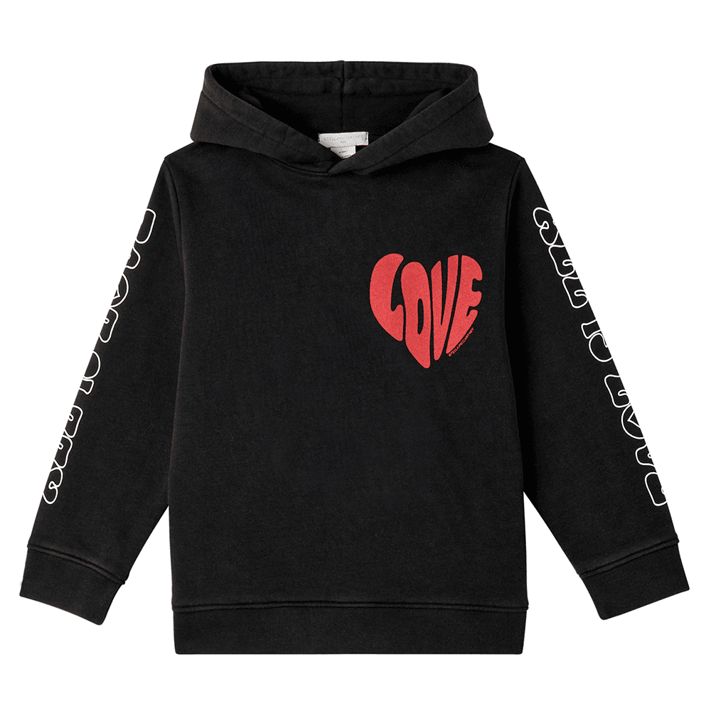 Sweatshirt Hoody Backprint All Around You Zwart 1 Sweatshirt Hoody Backprint All Around You Zwart 1