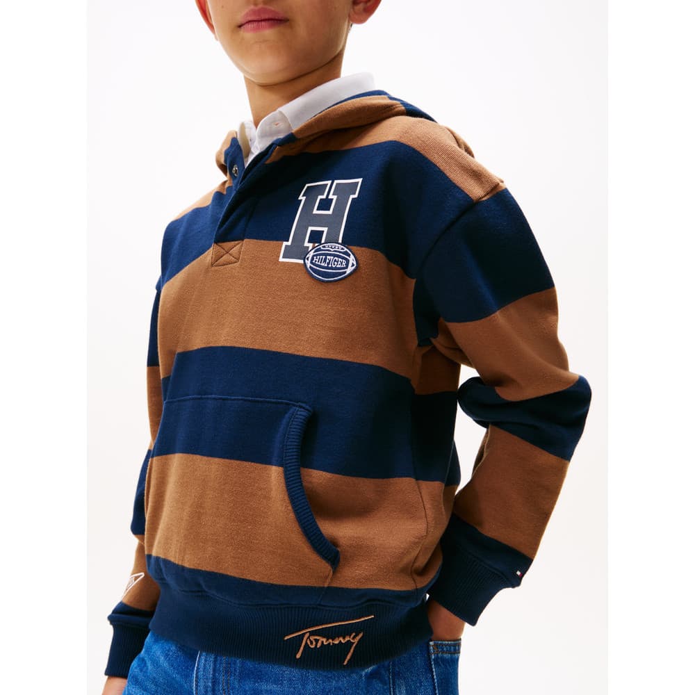 Varsity Striped Hoodie Bruin 1 Varsity Striped Hoodie Bruin 1