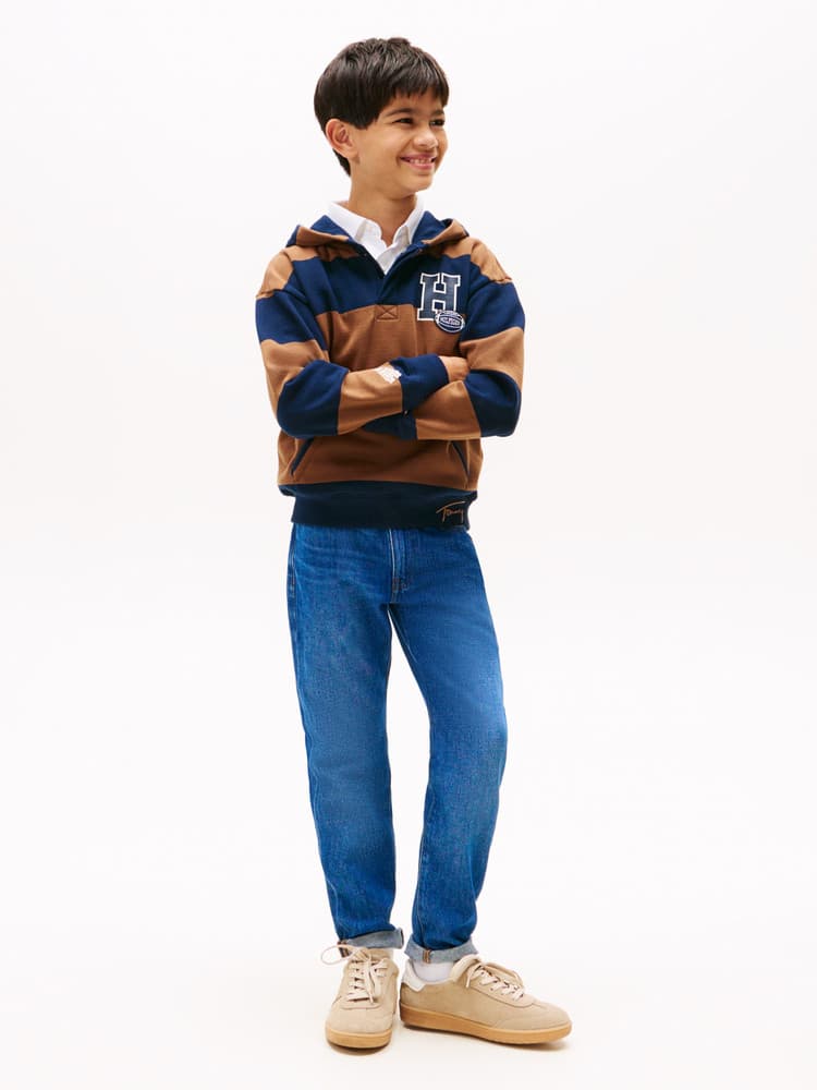 Varsity Striped Hoodie Bruin 1 Varsity Striped Hoodie Bruin 1