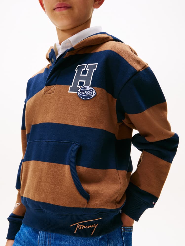 Varsity Striped Hoodie Bruin 1 Varsity Striped Hoodie Bruin 1
