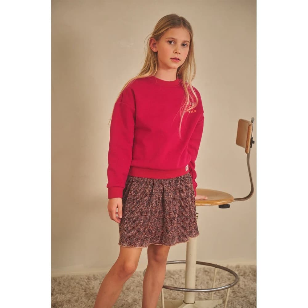 Nele AOP Leopard Plissee Skirt Multi Nele AOP Leopard Plissee Skirt Multi