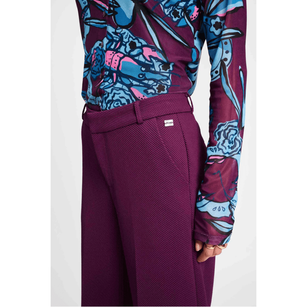 PANTS - Lara Plum Paars PANTS - Lara Plum Paars