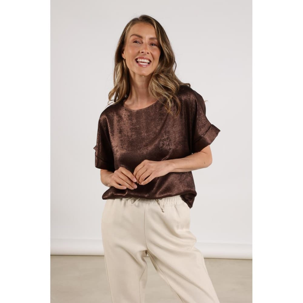 Irene Top Shiny Bruin 1 Irene Top Shiny Bruin 1