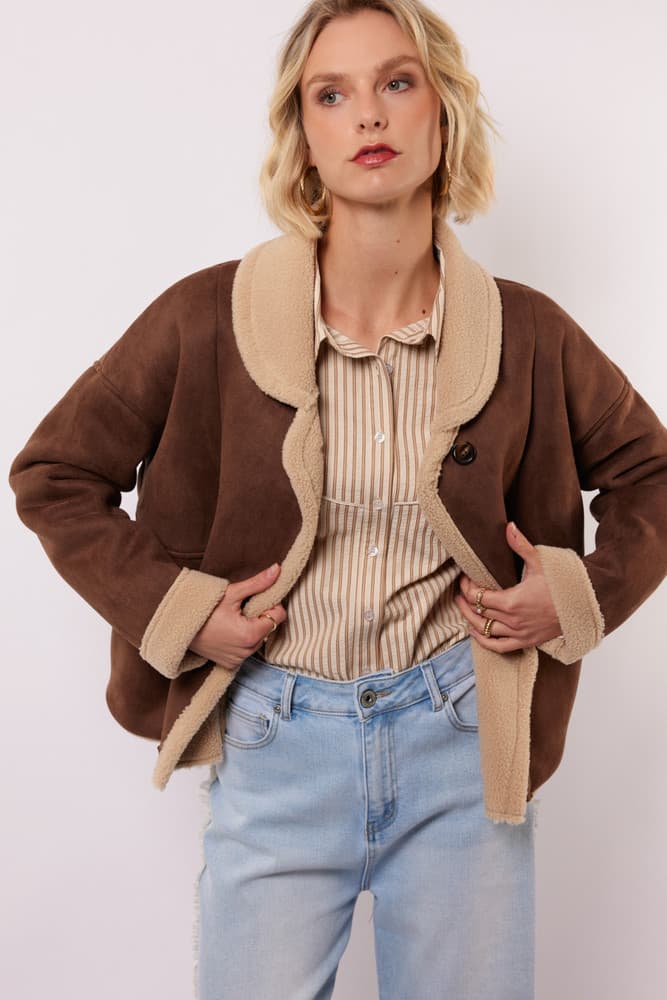 Taressa jacket Bruin 1 Taressa jacket Bruin 1