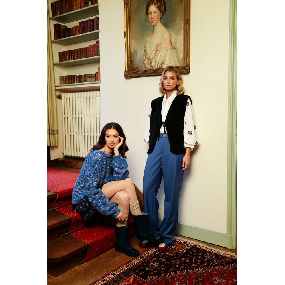 Anthea pants Blauw Anthea pants Blauw