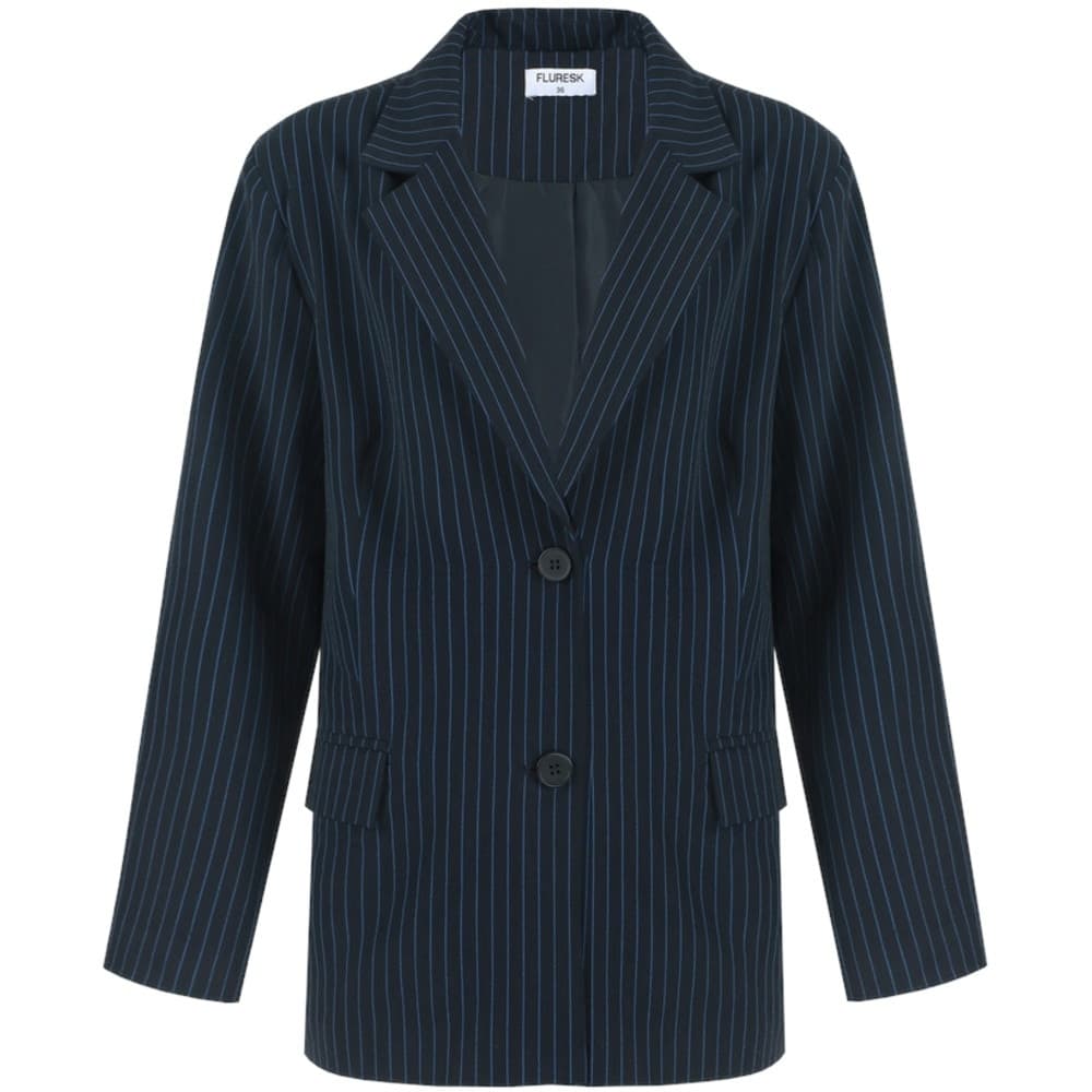 Hollis blazer Donker Blauw Hollis blazer Donker Blauw