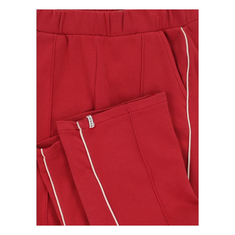 Little sweat pants piping Rood Little sweat pants piping Rood