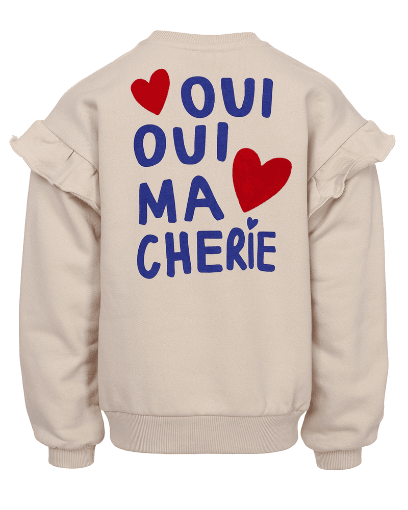 Little sweater with ruffles Oui Zand Little sweater with ruffles Oui Zand