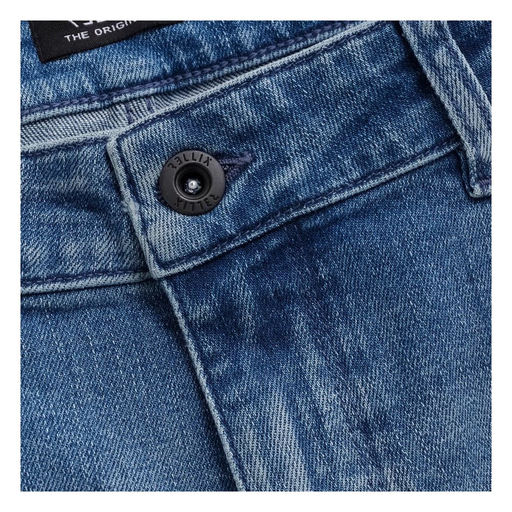 2816 Loose Wide Fit Jeans Blauw 2816 Loose Wide Fit Jeans Blauw