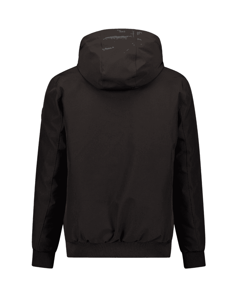 HOODED REVERSIBLE JACKET Zwart 1 HOODED REVERSIBLE JACKET Zwart 1