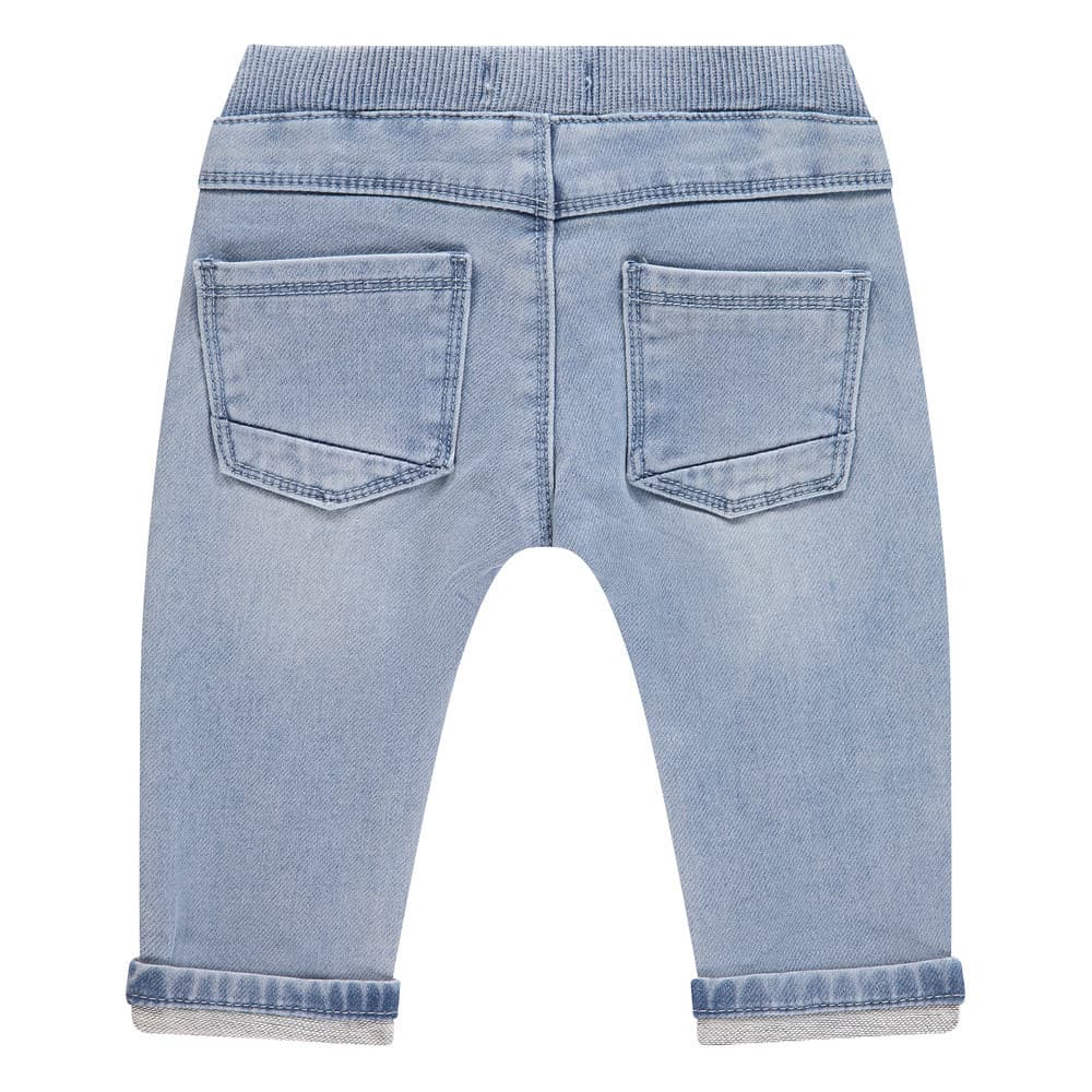 baby boys jogg denim sloth theme Licht Blauw baby boys jogg denim sloth theme Licht Blauw