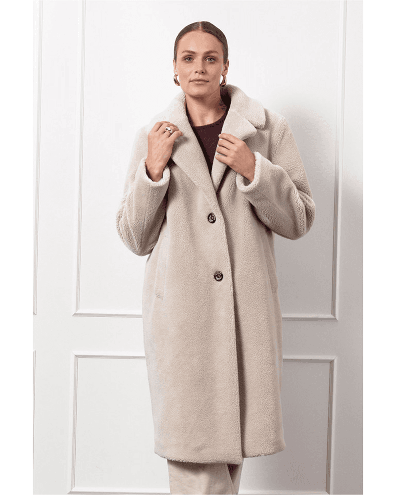 Tommie fur coat Off White Tommie fur coat Off White