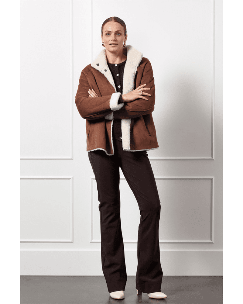 Lisanne lammy reversible coat Camel Lisanne lammy reversible coat Camel