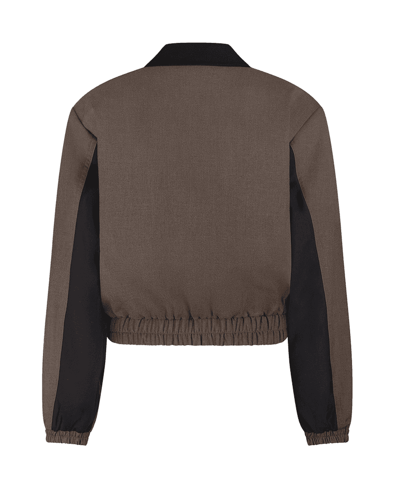 Jaz Bomber Jacket Bruin 1 Jaz Bomber Jacket Bruin 1