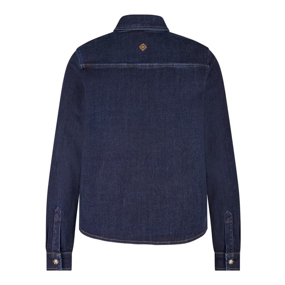 Reyna denim blouse Blauw Reyna denim blouse Blauw