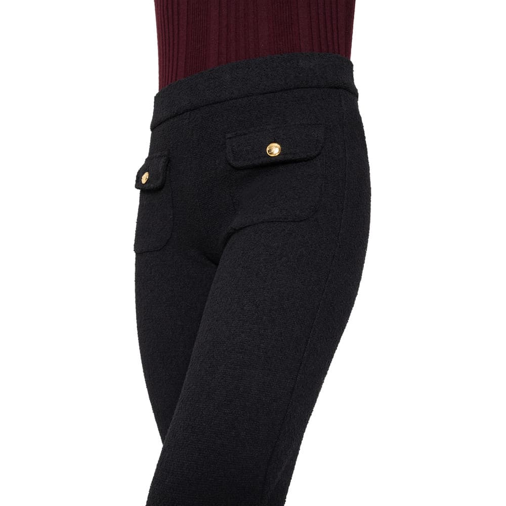 Faith Patched Pocket Pants Zwart 1 Faith Patched Pocket Pants Zwart 1