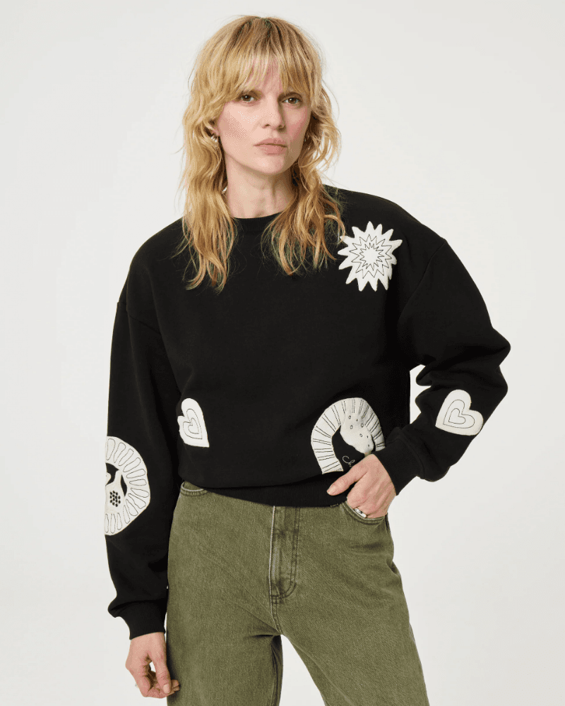 Hannah Sweater Zwart 1 Hannah Sweater Zwart 1