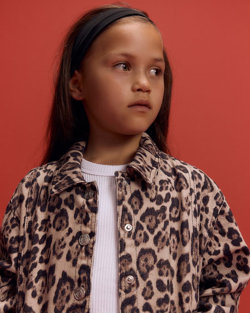 kids woven jaguar denim jacket Bruin 1 kids woven jaguar denim jacket Bruin 1