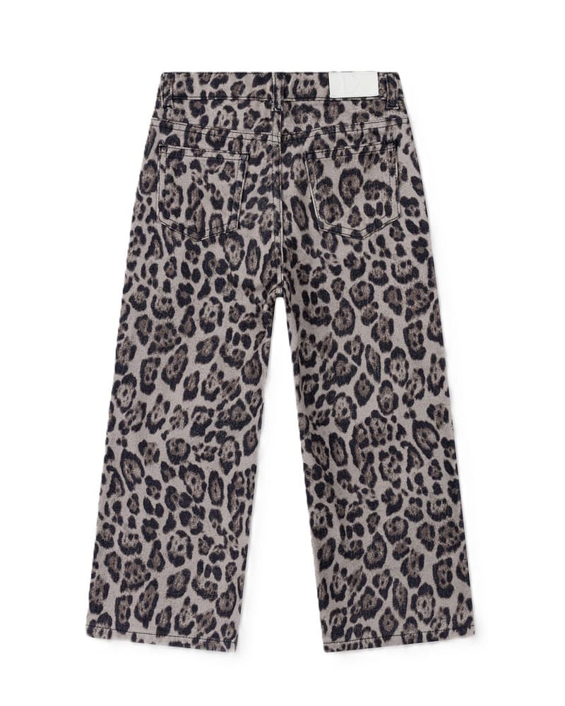 kids woven wide leg jaguar denim pants Bruin 1 kids woven wide leg jaguar denim pants Bruin 1