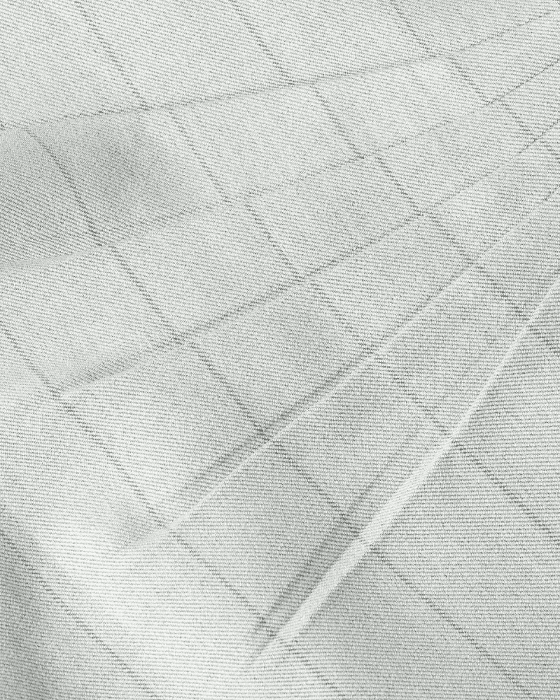 BONITA Overslagjurk met krijtstreep Grijs BONITA Overslagjurk met krijtstreep Grijs