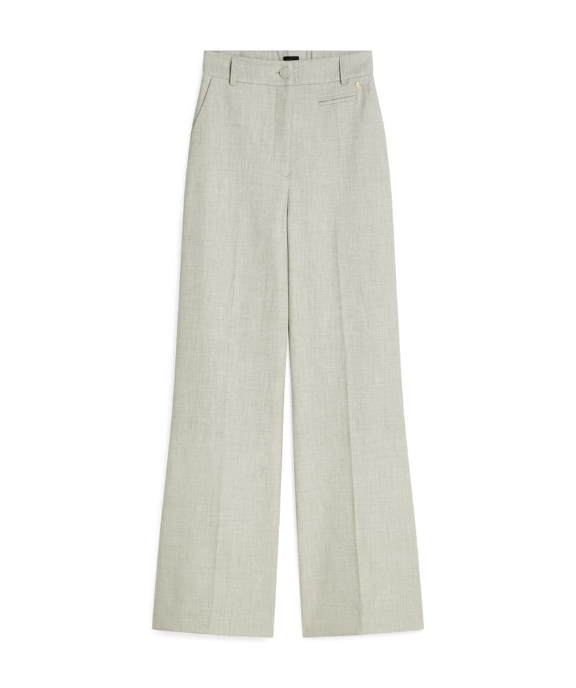 JV KATE high rise wide leg pants Grijs JV KATE high rise wide leg pants Grijs