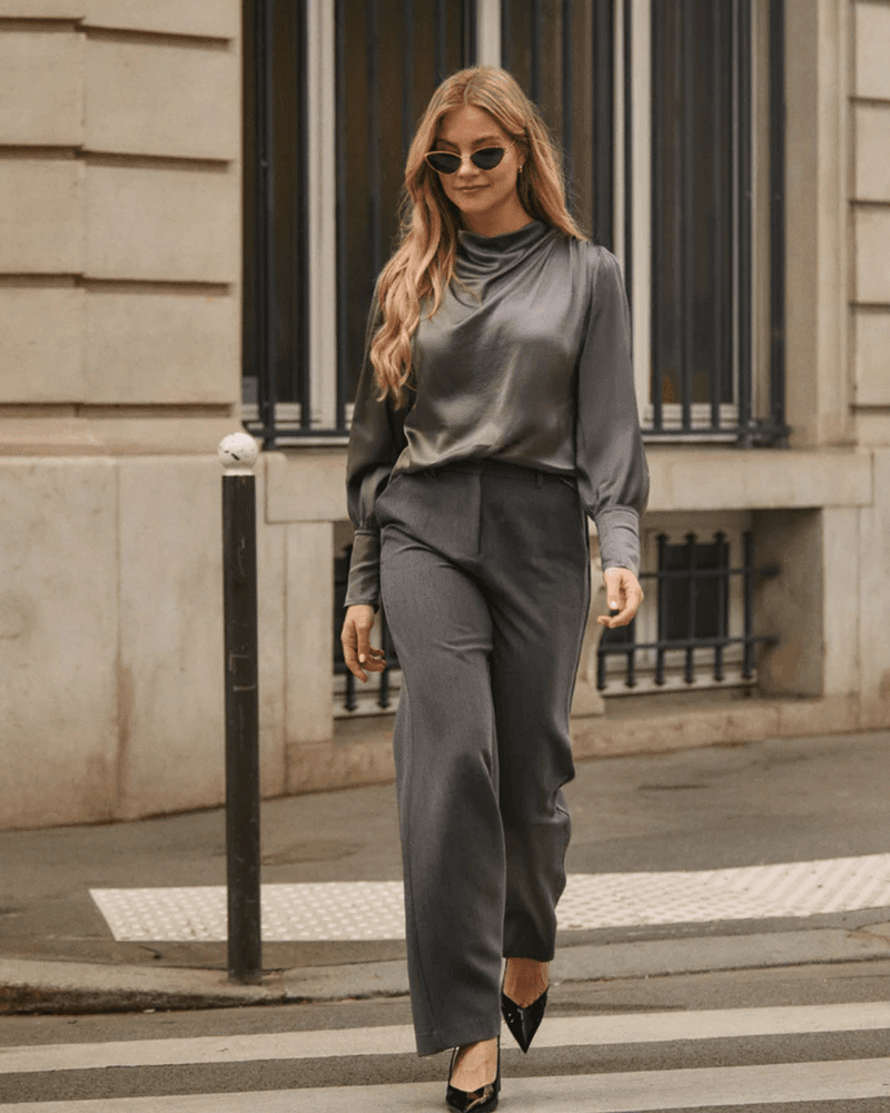 Trouser Lolani Grijs Trouser Lolani Grijs