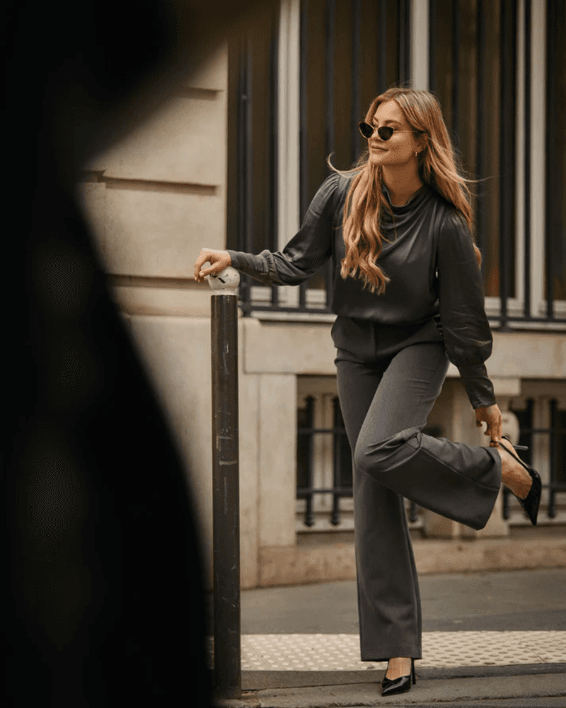 Trouser Lolani Grijs Trouser Lolani Grijs