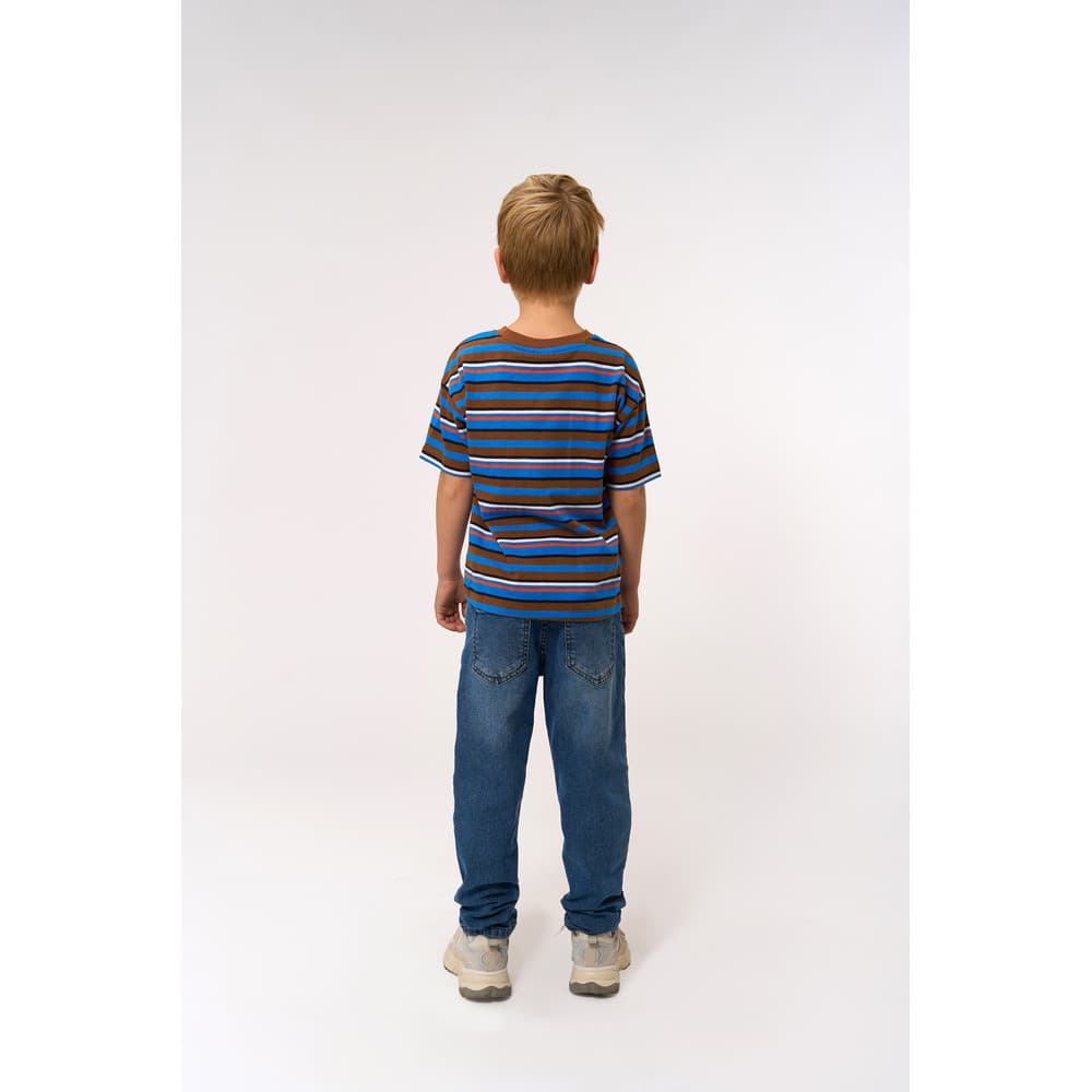 Re turn Loose Fit Jeans Cotton Blauw Re turn Loose Fit Jeans Cotton Blauw