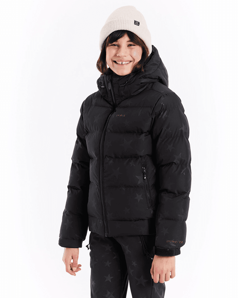 Verity JR snowjacket Zwart 1 Verity JR snowjacket Zwart 1