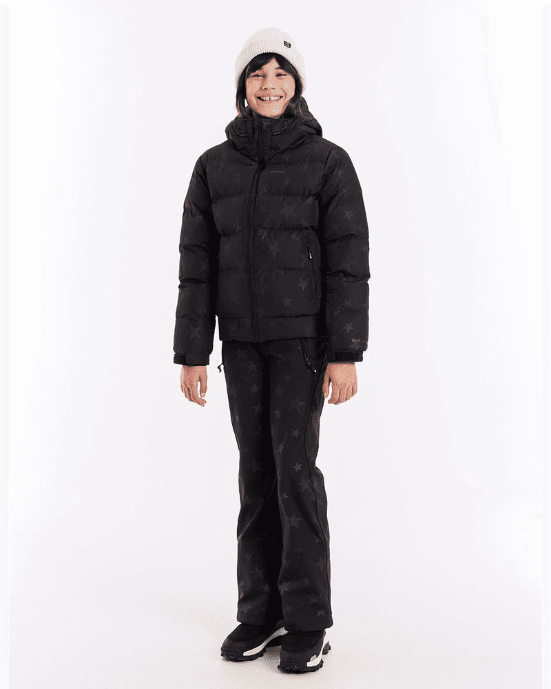 Verity JR snowjacket Zwart 1 Verity JR snowjacket Zwart 1
