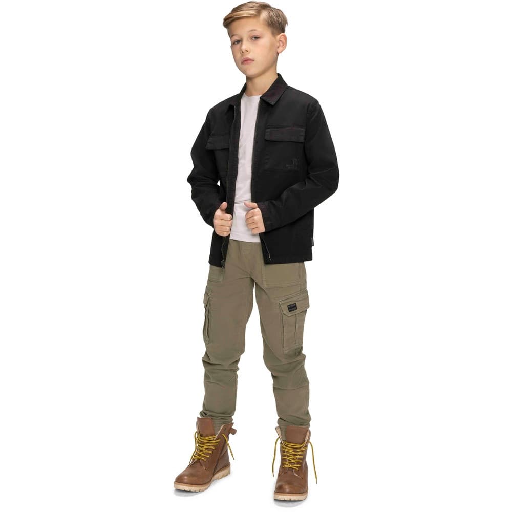 Brent Zipped Jacket Zwart 1 Brent Zipped Jacket Zwart 1