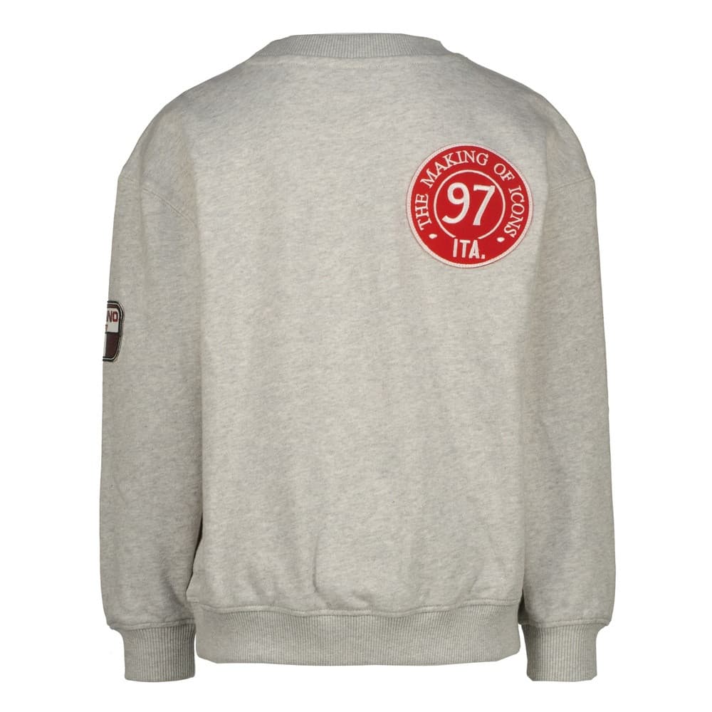 Nadge Oversized Sweater Badges Grijs Nadge Oversized Sweater Badges Grijs