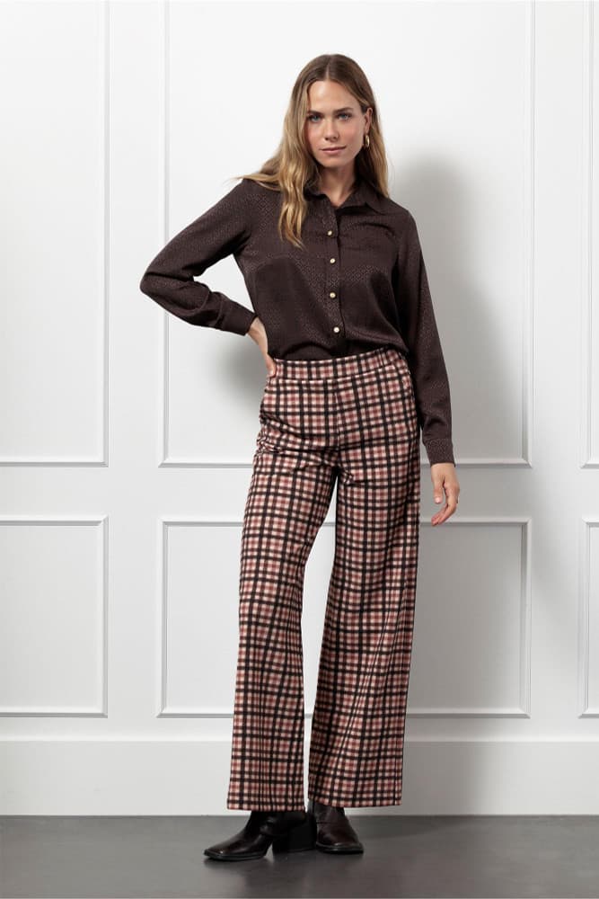 Lexie bnd check trousers Multi Lexie bnd check trousers Multi