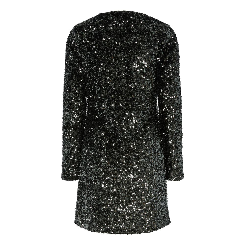 YASELLE LS WRAP DRESS - SHOW Zwart 1 YASELLE LS WRAP DRESS - SHOW Zwart 1