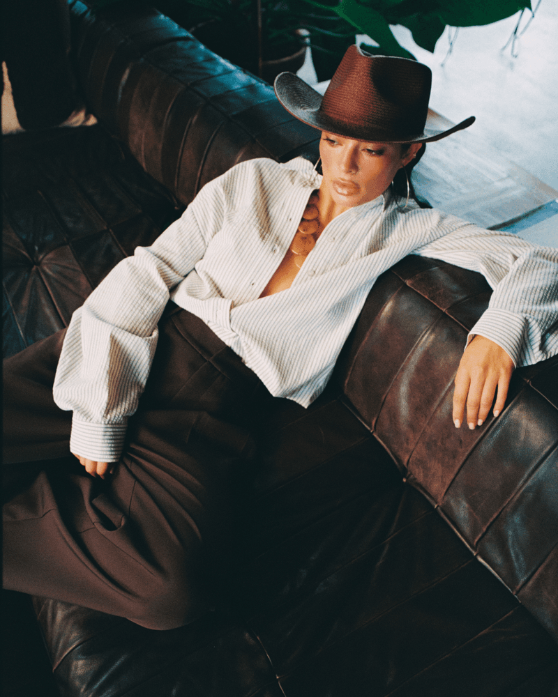 ladies woven oversized blouse GABBY Off White ladies woven oversized blouse GABBY Off White