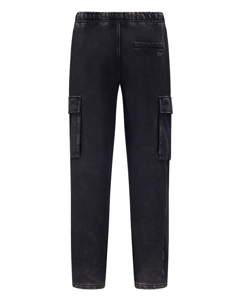 Simon Sweatpants Washed Zwart 1 Simon Sweatpants Washed Zwart 1