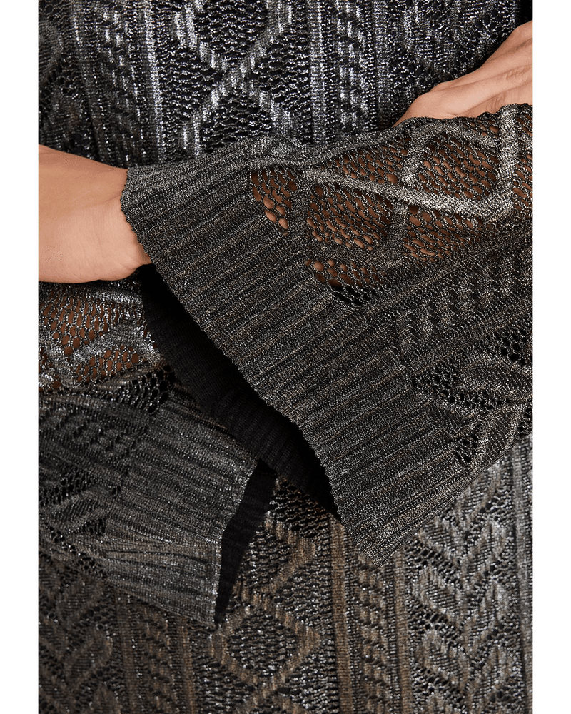 Ablina Knitted Dress Zwart 1 Ablina Knitted Dress Zwart 1