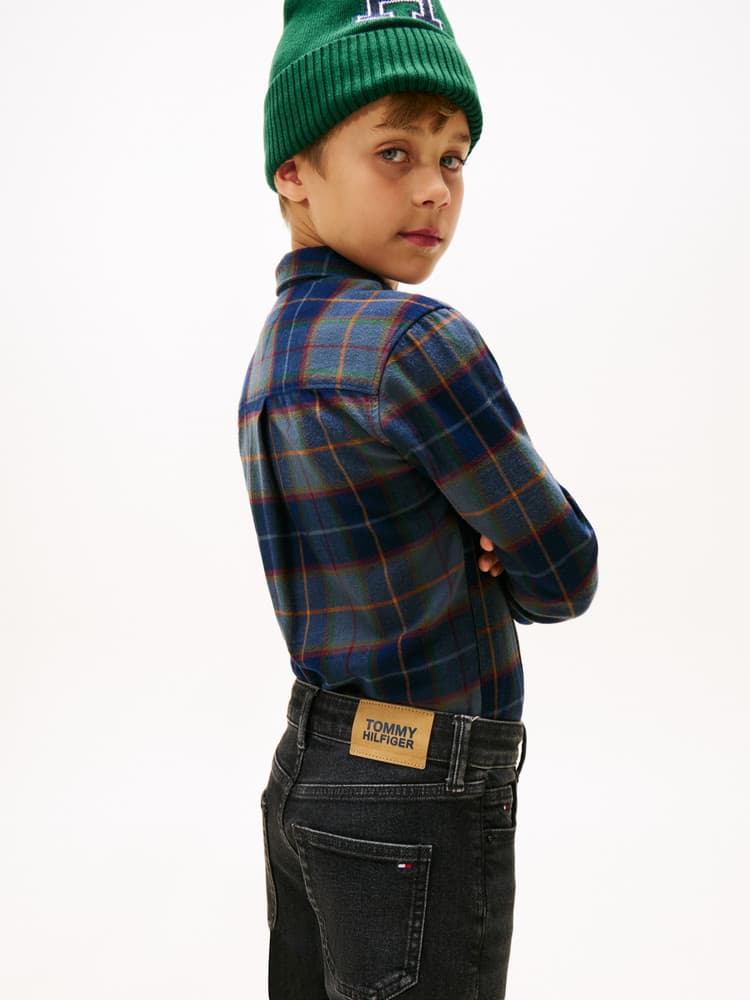 Modern Straight Wash Denim Black Zwart 1 Modern Straight Wash Denim Black Zwart 1