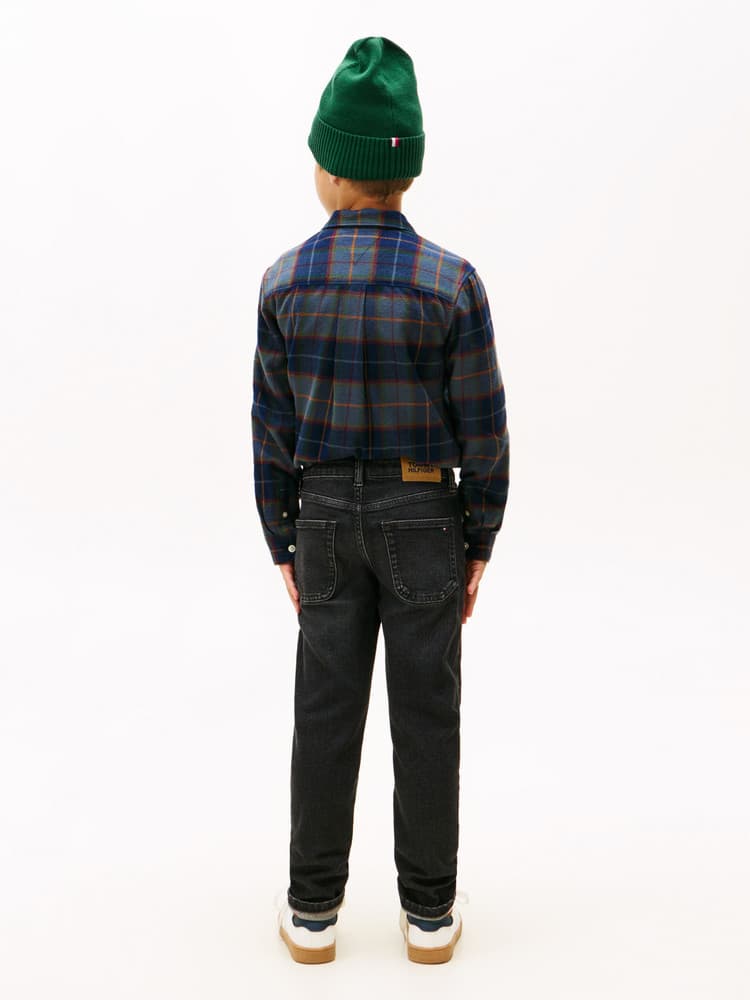 Modern Straight Wash Denim Black Zwart 1 Modern Straight Wash Denim Black Zwart 1